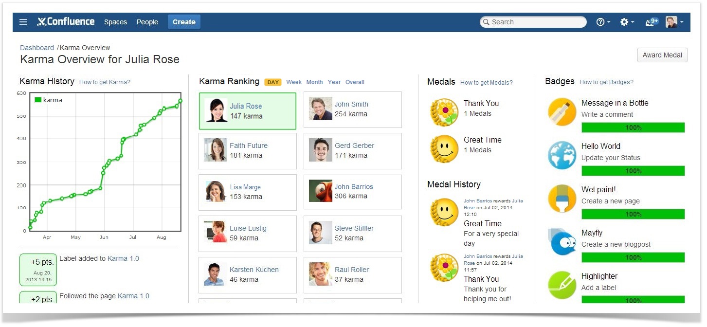 Awards for Confluence (previously Karma) > User Guide Release 1.4 > Screenshot_Marketplace 1.jpg